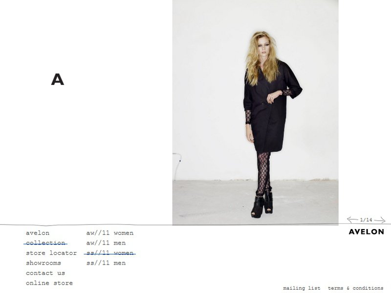 Avelon Fashion / Product Page